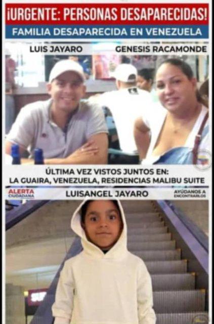 Foto de Luis Jayaro, Génesis Racamonde, Luis Ángel Jayaro