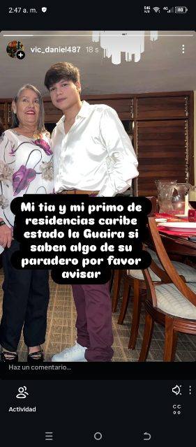 Foto de Omaira Hernández y Jesús Rodríguez