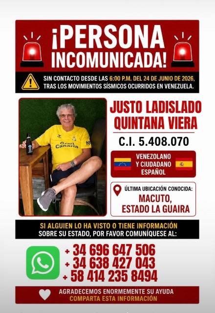 Foto de Justo Ladislao Quintana Patiño