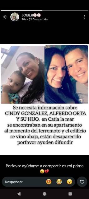 Foto de CINDY GOZALES, ALFREDO ORTA Y SU HIJO