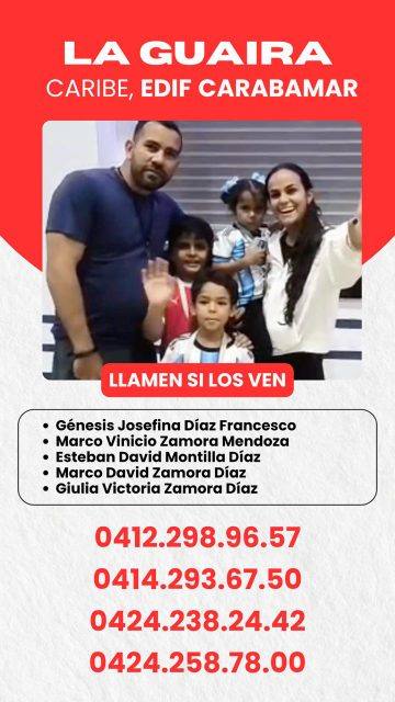 Foto de Marco Vinicio Zamora y sus hijos