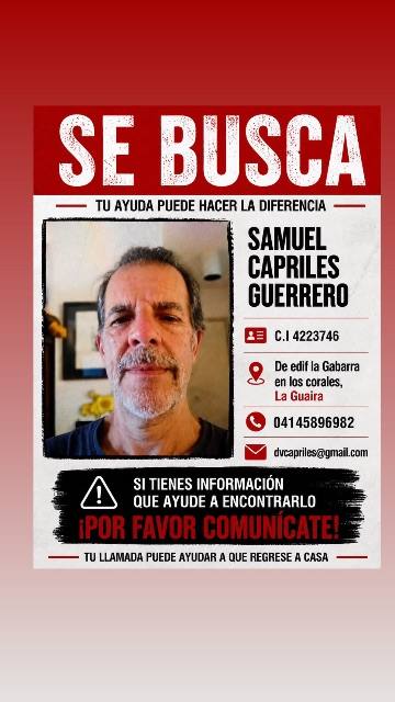 Foto de Samuel Capriles Guerrero