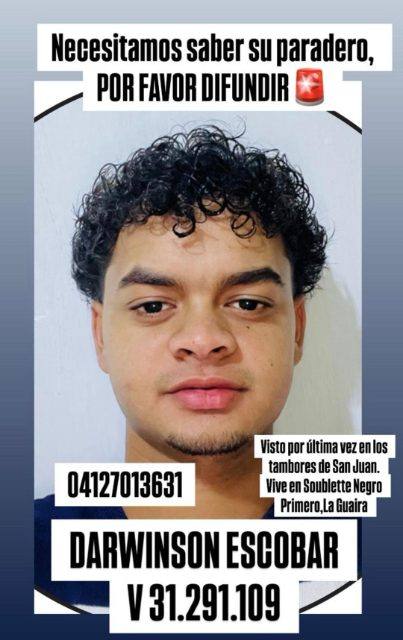 Foto de Darwinson Jean Kleyvis Escobar Escalona