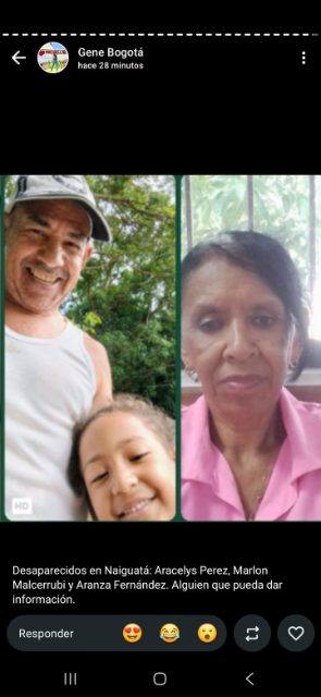 Foto de Marlon, Aracelys y Arantza