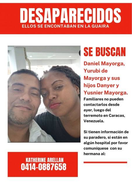 Foto de Daniel Mayorga y esposa