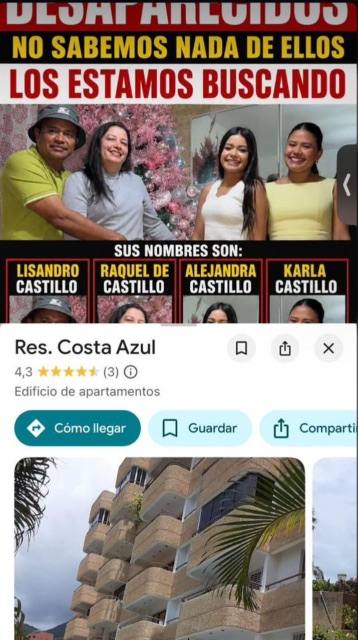 Foto de María Alejandra Castillo, Raquel de Castillo, Karla Castillo, Lisandro Castillo