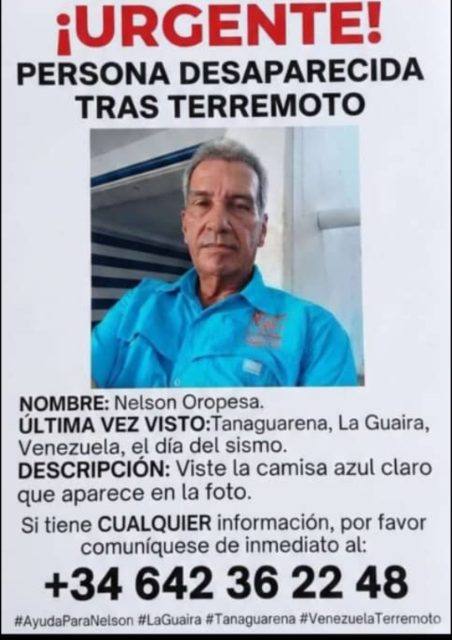 Foto de Nelson Antonio Oropeza Atencio