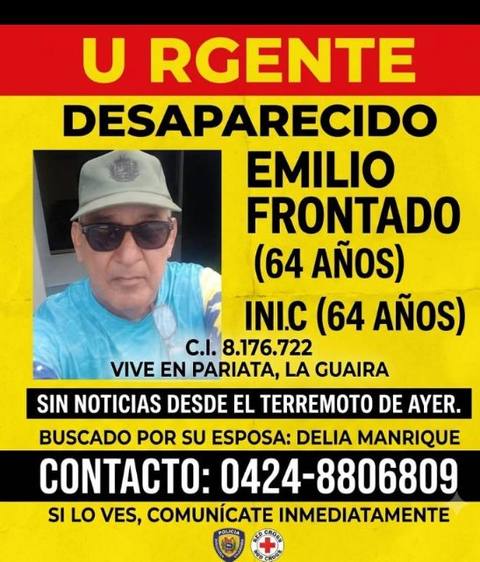 Foto de Emilio frontado