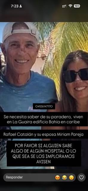 Foto de Rafael Catalan y Miriam Pareja