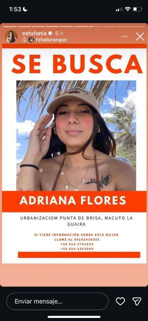 Foto de Adriana Flores