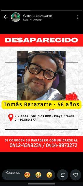 Foto de Tomas Roberto Barazarte González