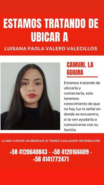 Foto de Luisana Paola Valero Vallecillo
