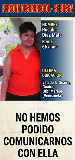 Foto de Rosalía Daza mata