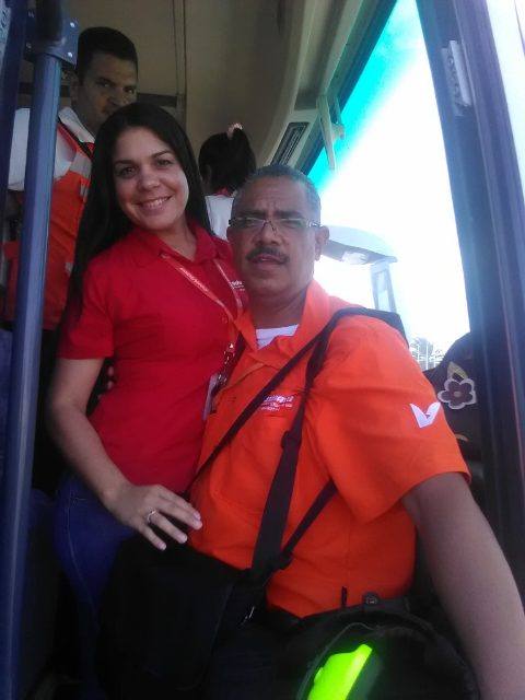 Foto de Juvenal pacheco y su hija