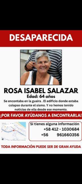 Foto de Rosa Isabel Salazar