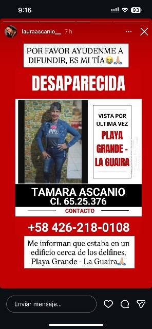 Foto de Tamara ascanio