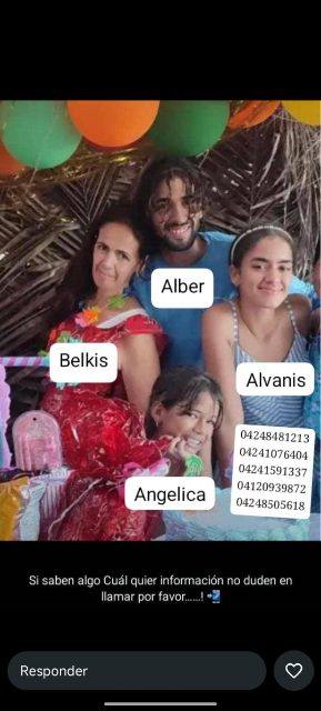 Foto de Albert Alvanis Belkis Angélica