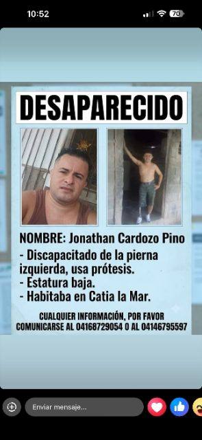 Foto de Jonathan Cardozo Pino