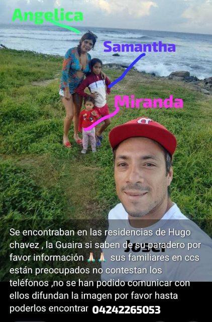 Foto de Angelica, Samantha,Miranda y joser