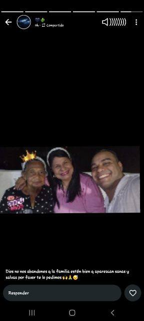 Foto de Ligia y eneida y yoiner molina