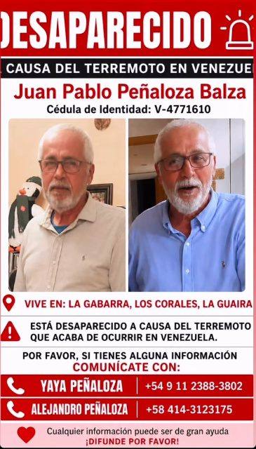 Foto de Juan Pablo Peñaloza Balza