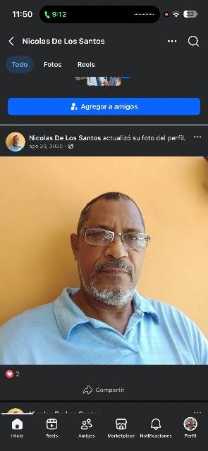 Foto de Nicolás de los santos