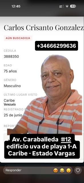 Foto de Carlos Crisanto González