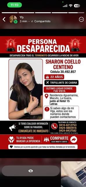 Foto de sharon coello