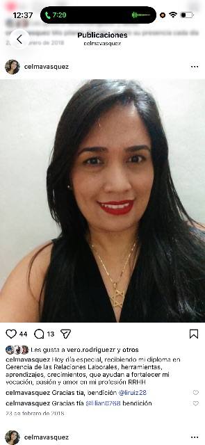 Foto de Celmira vasquez