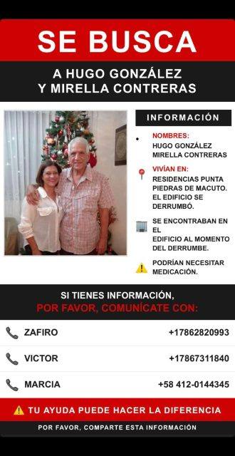 Foto de Mirella Contreras y Hugo González