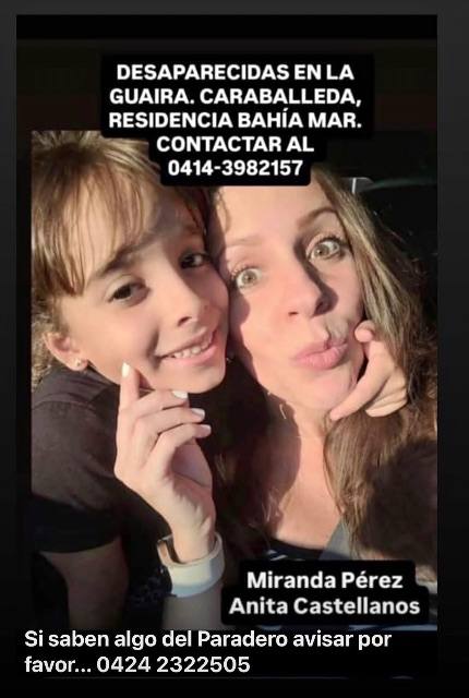 Foto de Ana Castellano e hija Miranda Perez