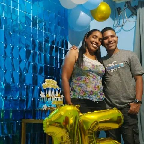 Foto de Yeremi Gamboa y Francis Marcano