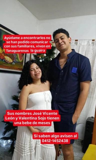 Foto de José Vicente Leon y Valentina Sojo