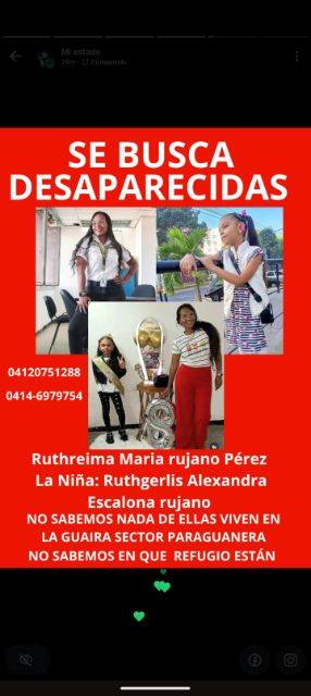 Foto de Ruthreima rujano y buthgerlis rujano