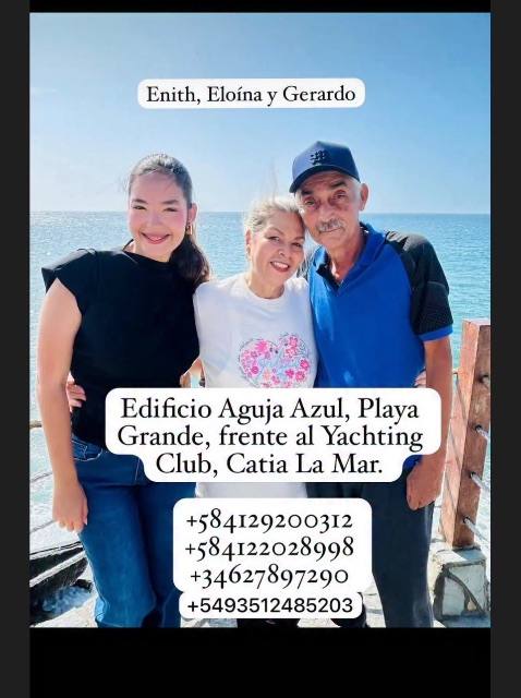 Foto de Emir ,Eloína y Gerardo