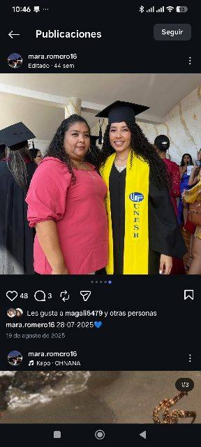 Foto de Melania y Marali Romero