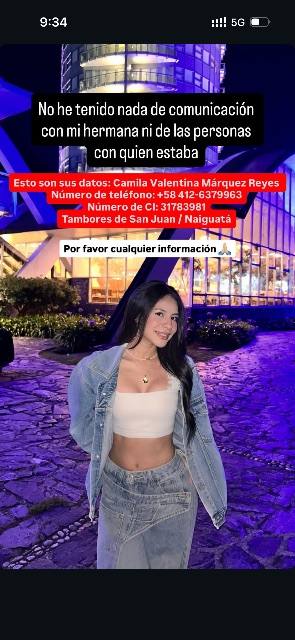 Foto de Camila Márquez