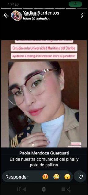 Foto de Paola Mendoza Guarguati