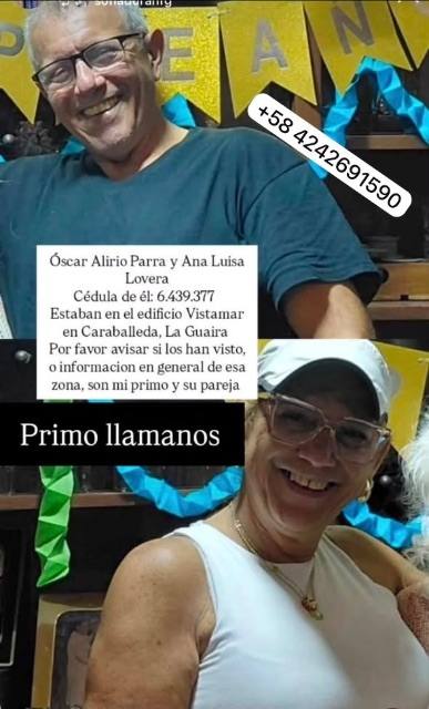 Foto de Oscar parra y ana lovera