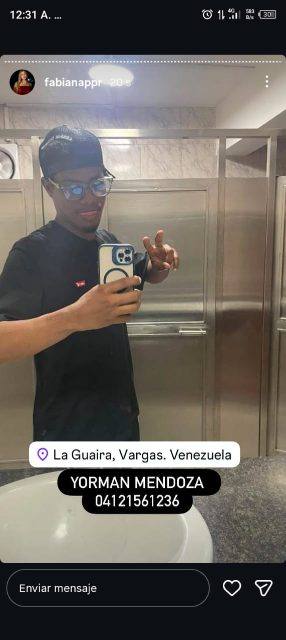 Foto de Yorman Mendoza