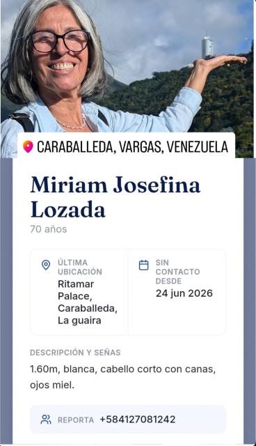 Foto de Miriam Josefina Lozada