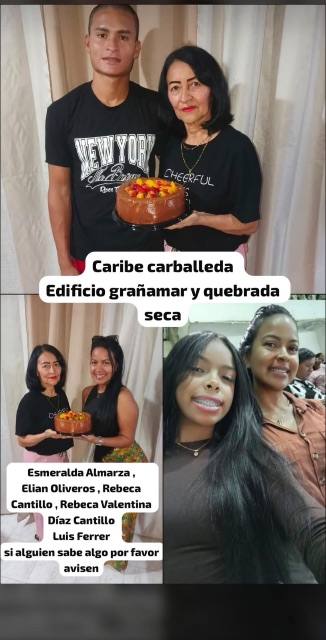 Foto de Elice Rebeca Cantillo Almarza , Rebeca Valentina Díaz Cantillo, Esmeralda Beatriz Almarza , Elian Oliveros , Luis Ferrer