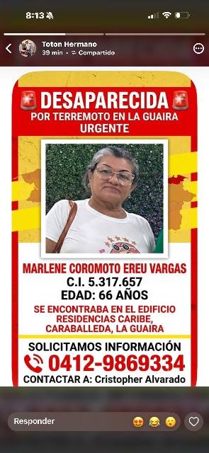 Foto de Marlene coromoto ereu Vargas
