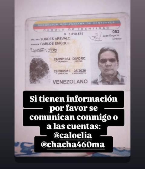 Foto de Carlos Enrique Torres Arévalo