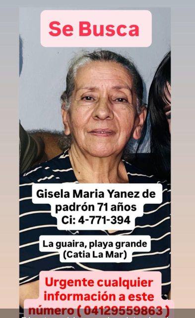 Foto de GISELA MARIA YANEZ DE PADRON