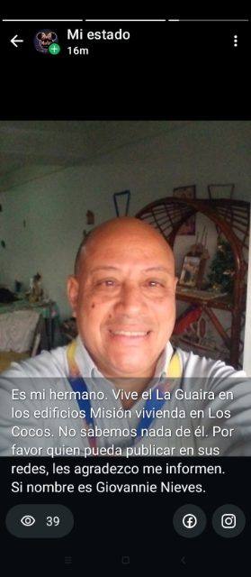 Foto de Giovannie José Nieves