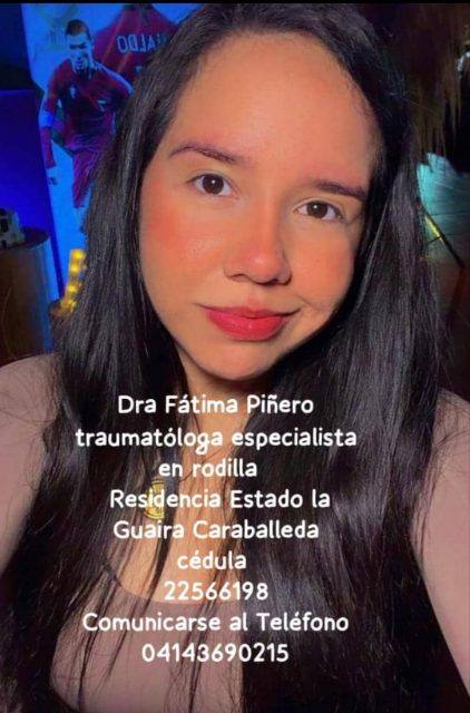 Foto de Fátima Piñero