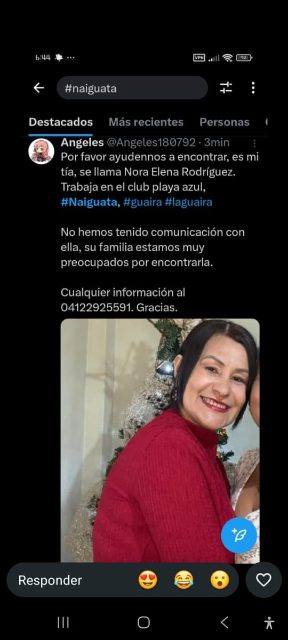 Foto de Nora Elena Rodríguez