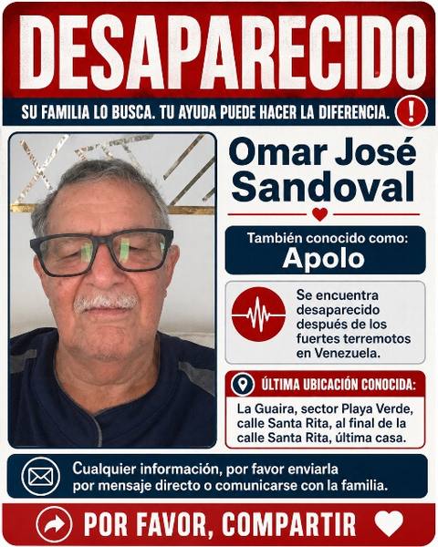Foto de Omar Sandoval