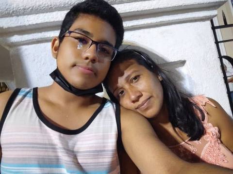 Foto de Lismar Ibarra y José Alejandro Mamani